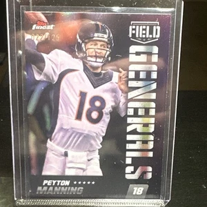 2024 Topps Finest - Field Generals Peyton Manning #FG-4 rifrattore viola /125 - Foto 1 di 2