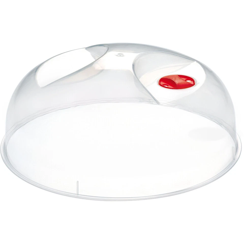 Mikrowellen-Abdeckhaube Abdeckung Haube Kunststoff Ø 30 cm – HEIDRUN Griffmulde - Bild 1 von 1