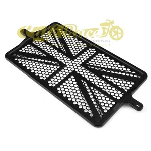 Radiator Cover UNION JACK for Triumph Bonneville from 2016 to present - Picture 1 of 4