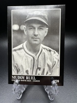 1991 The Sporting News Conlon Collection - Muddy Ruel #284 - Image 1 of 2