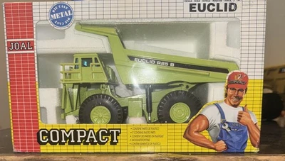 1:50 Joal 152 Diecast Metal Compact Dump Truck Euclid R 85 B Rigid Lime Green - Image 1 of 4