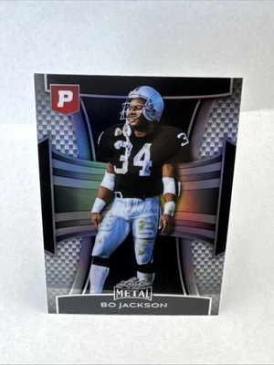 2025 Leaf Metal Pristine Bo Jackson 银色折射器 14/50 — 第 1/2 张图片