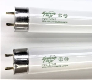 2 of Superior Lighting F25T8/841 25W 4100K T8 36" Fluorescent Linear Light Bulb - Picture 1 of 3