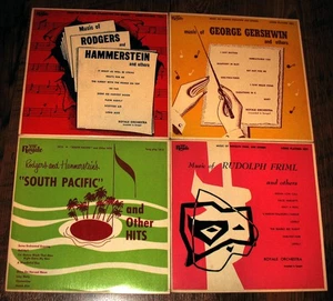 4-Royale Orchestra 10" LP Schallplatten (Gershwin-South Pacific-Rodgers & Hammerstein) - Bild 1 von 15