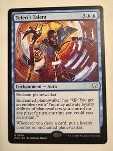 Teferi's Talent (074) March of the Machine Commander MOC MTG Magic - Picture 1 of 1