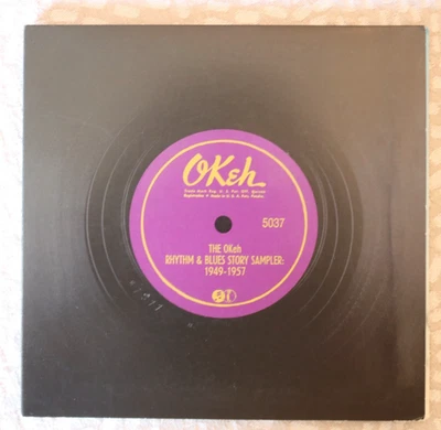 OKEH "Rhythm & Blues Story Sampler" - 7" Single 45 and CD - PROMO for Box Set - Image 1 of 4