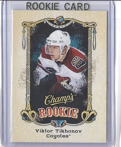 2008-09 UPPER DECK CHAMP'S VIKTOR TIKHONOV RC UD ROOKIE SP #197 COYOTES - Picture 1 of 1