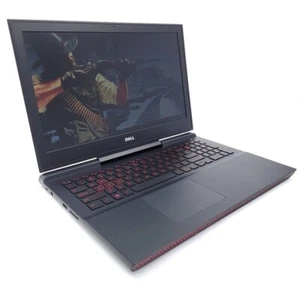 GAMING Dell Inspiron 15 7000 P65F 15.6" 256GB NVME Intel Core i5-7300HQ 16GB - Picture 1 of 6
