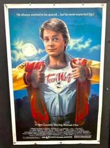 Teen Wolf Movie Poster Michael J. Fox Susan Ursitti 1985 *Hollywood Posters* - Picture 1 of 2
