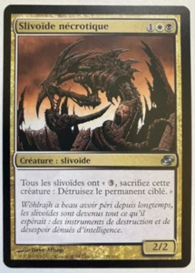 mtg magic Necrotic Sliver planar chaos FRENCH vf fr Slivoïde nécrotique - Picture 1 of 1