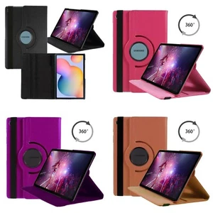 Pour Samsung Galaxy Tab S6 Lite 10.4in Étui Tablette 360 Degrés Rotatif Housse - Photo 1/22