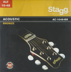 Set corde bronzo per chitarra acustica - extra light, stagg - Foto 1 di 3