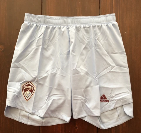 NWT Men's Adidas AeroReady MLS Colorado Rapids Soccer Shorts Size Large FI0661 Cover