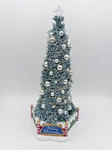 Lemax Majestic 12" solo albero di Natale accessorio villaggio di Natale, testato funziona - Foto 1 di 12