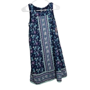 Wonder Nation Shift Dress Girl's XL 14-16 Lined Colorful Sleeveless Short NWT - Picture 1 of 8