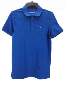 Calvin Klein Men's Mesh Polo Shirt Solid slim fit Royal Blue, XS - Picture 1 of 1