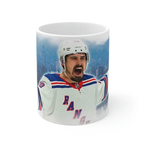 New York Rangers ART Mug Coffee Tea Gift Fun Team Hockey Souvenir Cover