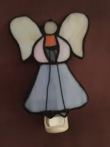 Stained Glass Angel Nightlight - Picture 1 of 4