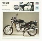 1992 Edito Service, Atlas, Motorcycle Cards, #03.15 Triumph 900 Trident