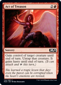 ACT OF TREASON ~mtg NM-M M20 Magic 2020 Com x4 - Picture 1 of 1