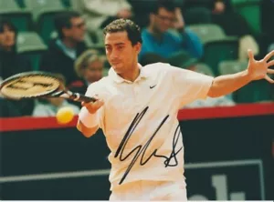 11 originale Presseautogramfotos von internationalen Weltstars im Tennissport - Bild 1 von 11
