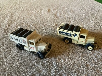 2 X Lledo Days Gone 1934 Ford Model A Truck - Dunlop & Goodrich Tyres - Image 1 of 4