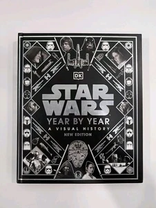 Star Wars Year By Year: A Visual History, New Edition Unread Hardcover - Picture 1 of 2