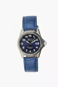 Unisex Sector Watch With Blue Dial No Limits Vintage New 34 Mm - Picture 1 of 1