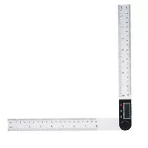 2 IN 1 0~360° Digital Angle Finder Ruler 200mm Protractor Angel Gauge Measuring - Picture 1 of 9