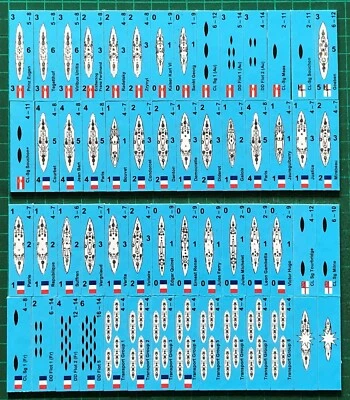 Jutland in the Mediterranean expansion, for Avalon Hill, 56 counters.+ 6 battles - Image 1 of 4