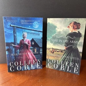 Under Texas Stars Colleen Coble Book Christian Fiction Romance Series Complete - Picture 1 of 8