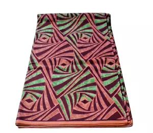 African Print 6 Yards , 100% Cotton, Ankara Fabric - Picture 1 of 4