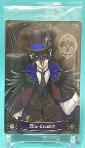 Disney Twisted Wonderland BANDAI Card Plastic Dire Crowley Unopened JAPAN Made - Picture 1 of 4