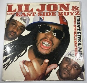 LIL JON & EASTSIDE BOYZ - I DONT GIVE A @#&% (2002 Vinyl 2374-0) 12” SINGLE - Picture 1 of 4