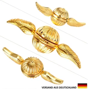 Harry Potter Goldener Schnatz Quidditch Fidget Spinner –Spielzeug & Geschenkidee - Bild 1 von 5