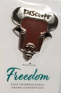 Young Living Essential Oils - Lapel Hat Tie Pin, NEW (KIDSCENTS) - Picture 1 of 3