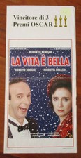locandina originale LA VITA è BELLA prima ed.1997 ROBERTO BENIGNI