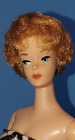 VTG '61 Strawberry Blonde Bubble Cut Barbie Doll #850-1st Edition-Barbie body