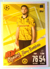 Match Attax CL/EL 2023/24 New Signing card RAMY BENSEBAINI of Borussia Dortmund