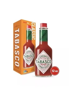 Salsa picante Tabasco, pimiento rojo original, 12 oz - Imagen 1 de 2