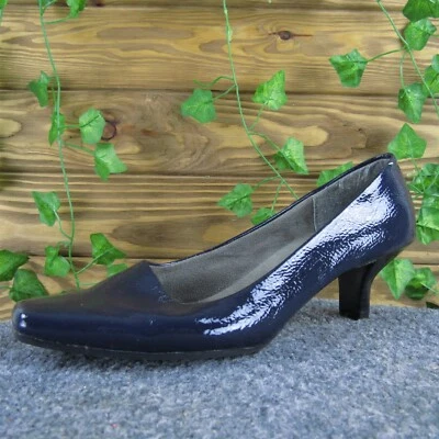 Aerosoles Women's Dimperial Pump Blue Synthetic Pump 8 Wide Gently Used 2025 - Image 1 of 4