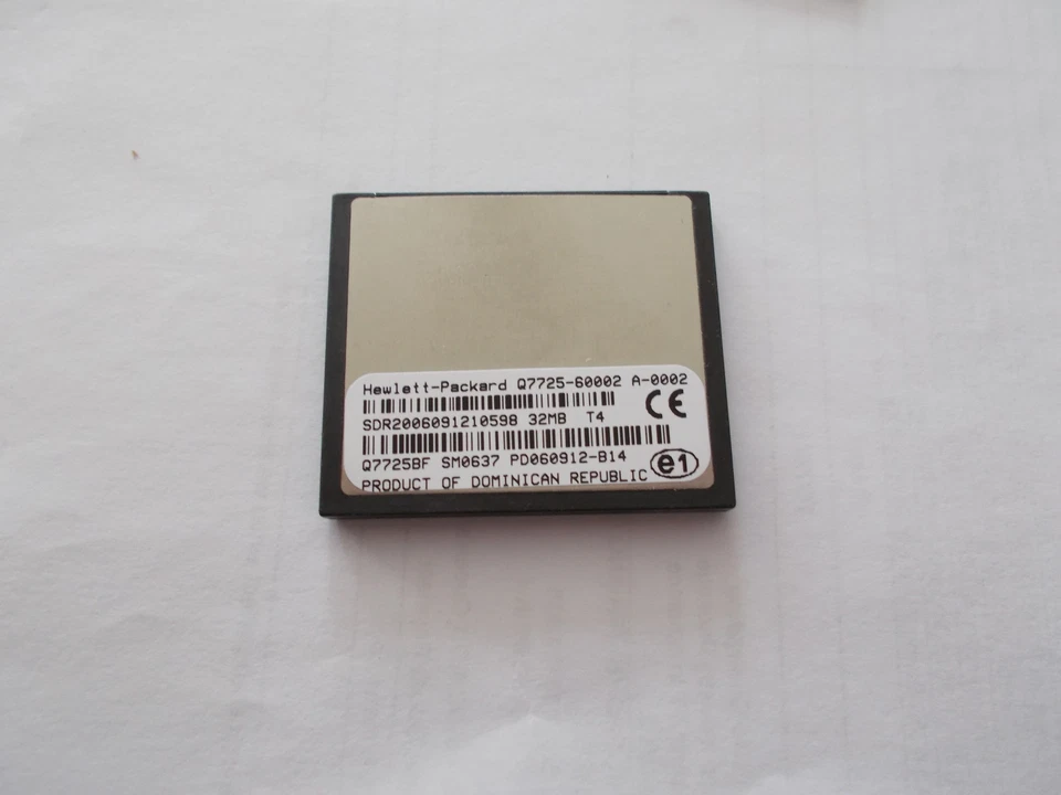 Q2635CB HP LASERJET FIRMWARE FLASHCARD 32MB Q2635-60003 - Image 1 of 1