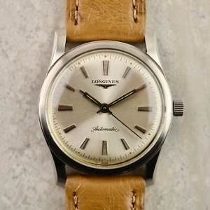 C.1962 Vintage Longines Automatic Calatrava watch ref. 2554-342 cal.840 in steel - Picture 1 of 12