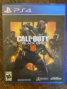 Call of Duty Black Ops 4 Playstation 4 PS4 War Shooter Zombies - Picture 1 of 3