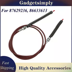 Throttle Cable For Holland Skid Loader LS160 LS170 LS180 LS180B LS185B 87629236 - Picture 1 of 6