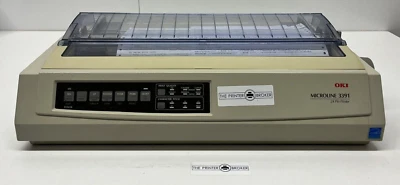 OKI Microline 3391 A4 Mono Dot Matrix 24 Pin Printer GE7300B 1091408 - Image 1 of 4