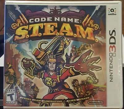Code Name: S.T.E.A.M. (Nintendo 3DS, 2015) brand new factory sealed  - Image 1 of 4