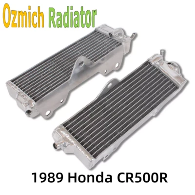 Radiador R&L Fit 1989 Honda CR500R CR500 R 1989 CR 500 R refrigeración aluminio Foto 1 de 4