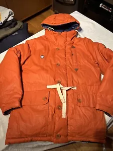 Timberland Shackleton Reversible Jacket Blue & Orange Men's XL See Photo Size - Picture 1 of 18