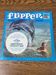 Vintage Flipper," The King of the Sea" LP Leo  Record Album CH-1001  #24-78 - Foto 1 di 4